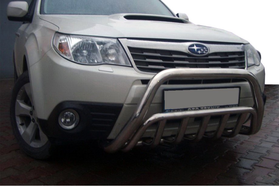 Subaru Forester 2008–2013 Predný ochranný rám WT002 (nerez) Image