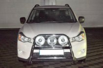 Subaru XV 2011–2017 Predný ochranný rám WT018 (nerez) fotografia 3