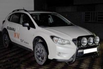 Subaru XV 2011–2017 Predný ochranný rám WT018 (nerez) fotografia 2