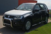 Suzuki Grand Vitara 2005–2017 Predný ochranný rám QT006 (nerez) fotografia 3