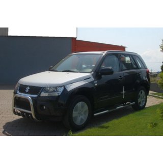 Predný ochranný rám QT006 (nerez) Suzuki Grand Vitara 2005–2017 fotografia 2