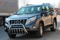 Toyota Land Cruiser Prado 150 2009–2023 Predný ochranný rám WT002 (nerez) fotografia 6