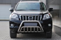 Toyota Land Cruiser Prado 150 2009–2023 Predný ochranný rám WT002 (nerez) fotografia 2
