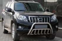 Toyota Land Cruiser Prado 150 2009–2023 Predný ochranný rám WT002 (nerez) fotografia 1