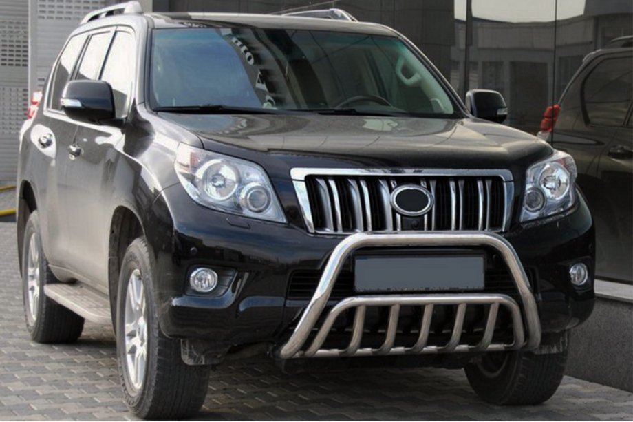 Toyota Land Cruiser Prado 150 2009–2023 Predný ochranný rám WT002 (nerez) Image