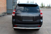 Toyota Land Cruiser Prado 150 2009–2023 Zadný ochranný oblúk AK002 (nerez) fotografia 3