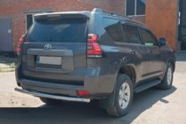 Toyota Land Cruiser Prado 150 2009–2023 Zadný ochranný oblúk AK002 (nerez) fotografia 5