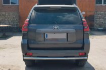 Toyota Land Cruiser Prado 150 2009–2023 Zadný ochranný oblúk AK002 (nerez) fotografia 6