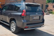 Toyota Land Cruiser Prado 150 2009–2023 Zadný ochranný oblúk AK002 (nerez) fotografia 7