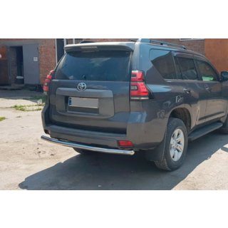 Zadný ochranný oblúk AK002 (nerez) Toyota Land Cruiser Prado 150 2009–2023 fotografia 4