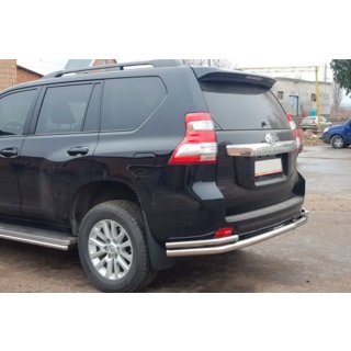 Zadný ochranný rám AK005-2 (nerez) Toyota Land Cruiser Prado 150 2009–2023 fotografia 4