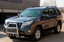 Toyota Land Cruiser Prado 150 2009–2023 Kengurín QT007 (nerezová oceľ) fotografia 2