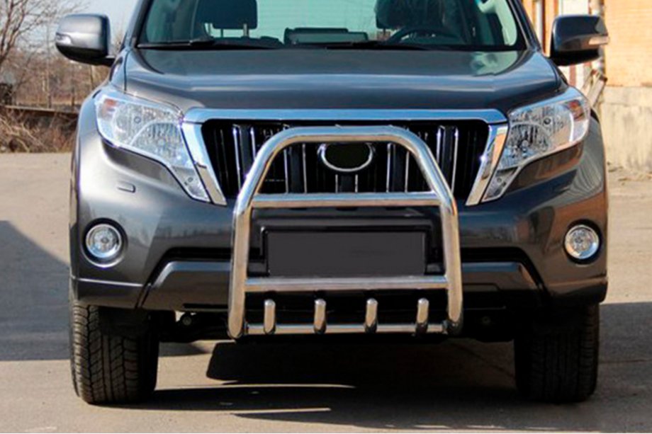 Toyota Land Cruiser Prado 150 2009–2023 Kengurín QT007 (nerezová oceľ) Image