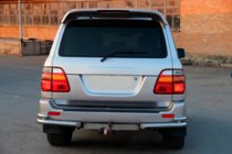 Toyota Land Cruiser 100 1998–2007 Zadné rohové diely AK003-Double (2 ks, nerez) fotografia 3