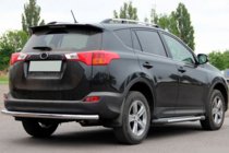 Toyota Rav 4 2013–2018 Zadný ochranný oblúk AK002 (nerez) fotografia 1