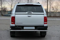 Volkswagen Amarok 2010–2022 Zadné ochranné oblúky AK005-2 (2 ks, nerez) fotografia 3