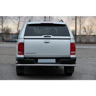 Zadné ochranné oblúky AK005-2 (2 ks, nerez) Volkswagen Amarok 2010–2022 fotografia 3