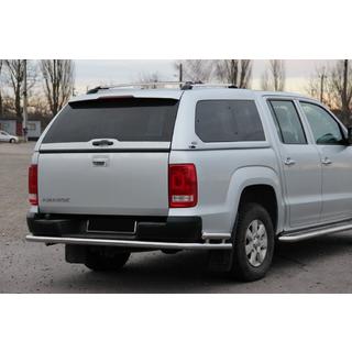 Zadné ochranné oblúky AK005-2 (2 ks, nerez) Volkswagen Amarok 2010–2022 fotografia 1