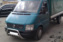 Volkswagen LT 1995–2006 Predný ochranný rám WT002 (nerez) fotografia 2