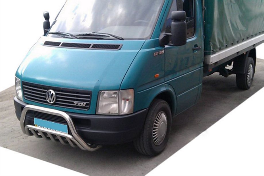 Volkswagen LT 1995–2006 Predný ochranný rám WT002 (nerez) Image