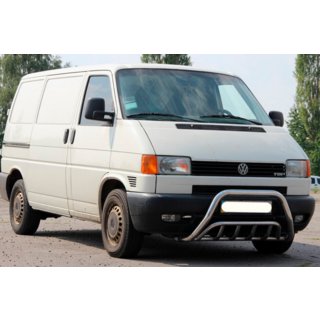 Predný ochranný rám WT002 60 mm (nerez) Volkswagen T4 Transporter 1990–2003 fotografia 1