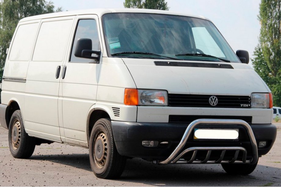 Volkswagen T4 Transporter 1990–2003 Predný ochranný rám WT002 60 mm (nerez) Image