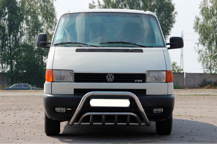 Volkswagen T4 Caravelle/Multivan 1990–2003 Predný ochranný rám WT002 (nerez) Image