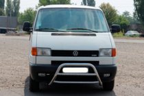 Volkswagen T4 Transporter 1990–2003 Predný ochranný rám WT022 (nerez) fotografia 2