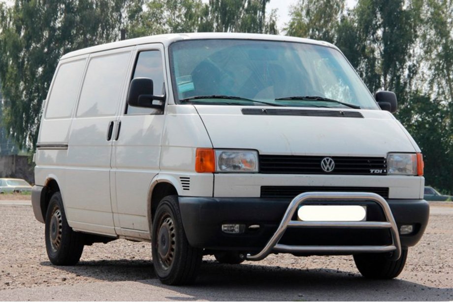 Volkswagen T4 Transporter 1990–2003 Predný ochranný rám WT022 (nerez) Image