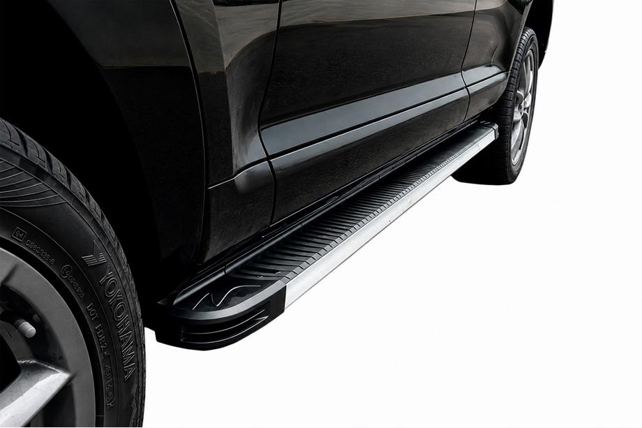 Porsche Cayenne 2003–2010 Bočné prahy Maya V1 (2 ks, hliník) Image