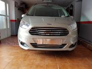 Ford Courier 2014–2023 Chrómové ochranné lišty na nárazník (2014-2018, 2 ks, nerez) fotografia 3