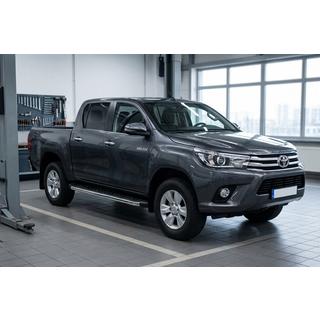 Bočné nášľapy Blackline (2 ks, hliník) Toyota Hilux 2015– fotografia 1