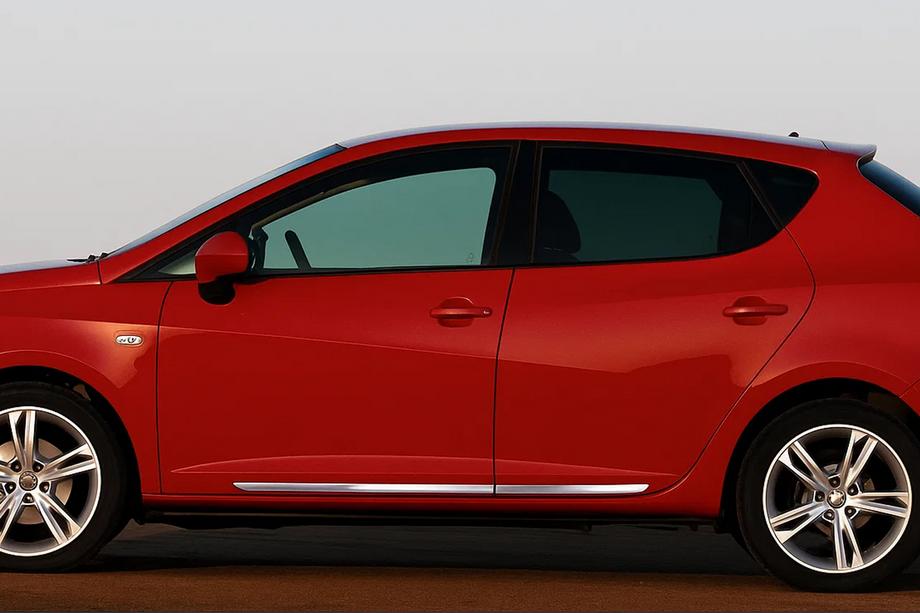 Seat Ibiza 2010–2017 OmsaLine bočné lišty dverí (4 ks, nerez) Image