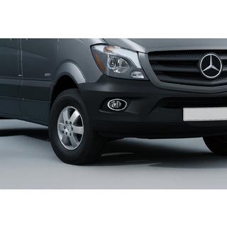 Nerezové kryty hmloviek 2013↗ (2 ks) Mercedes Sprinter W906 2006–2018 fotografia 1