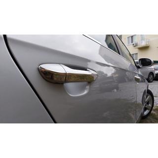 Ploché kryty dverových kľučiek (4 ks, nerez) Volkswagen Passat B6 2006–2012 fotografia 1