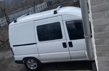 Citroen Jumpy 1996–2007 Strešné priečniky do originálnych úchytov, uzamykateľné (2 ks) Sivá fotografia 1