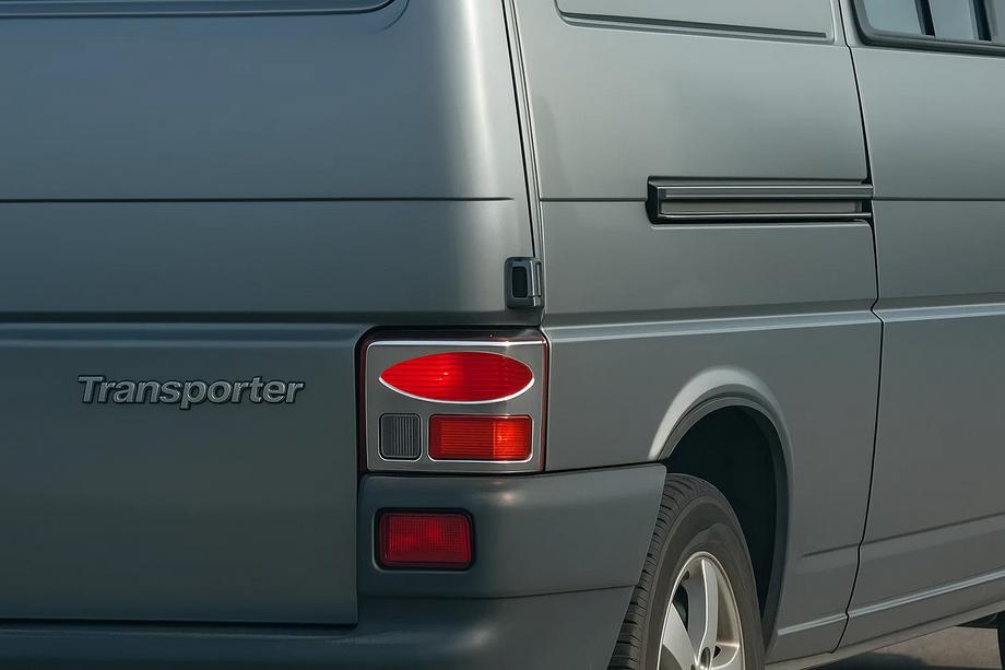 Volkswagen T4 Caravelle/Multivan 1990–2003 Nerezové kryty zadných svetiel (2 ks) Fotografia 4