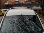 Renault Kangoo 1998–2008 Strešné lyžiny Skyport (matná sivá) fotografia 7