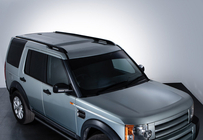 Land Rover Discovery IV 2009–2017 Strešné lyžiny Originálny model (čierne) fotografia 2