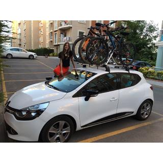 Držiak bicykla na strešný nosič fotografia 2