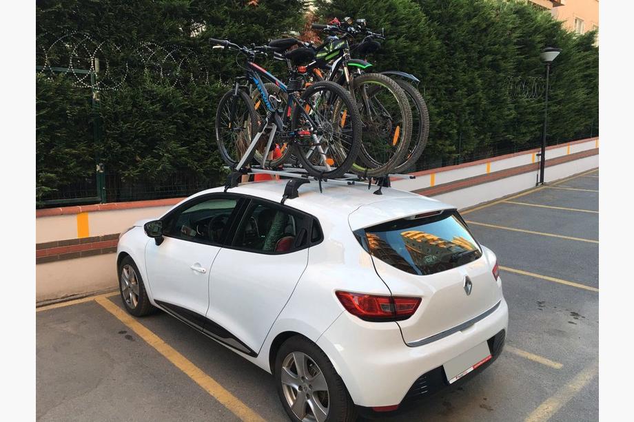 Renault Clio IV 2012–2019 Držiak bicykla na strešný nosič Image