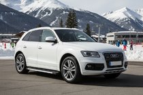 Audi Q5 2008–2017 Bočné prahy Maya V1 (2 ks, hliník) fotografia 1