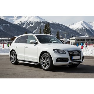 Bočné prahy Maya V1 (2 ks, hliník) Audi Q5 2008–2017 fotografia 1