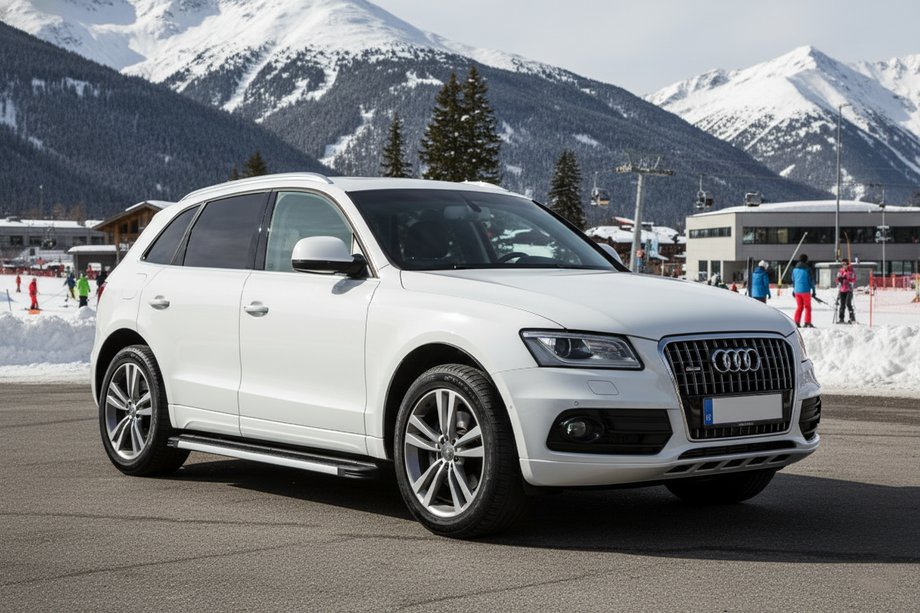 Audi Q5 2008–2017 Bočné prahy Maya V1 (2 ks, hliník) Image