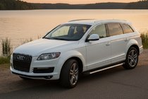 Audi Q7 2005–2015 Bočné prahy Maya V1 (2 ks, hliník) fotografia 1