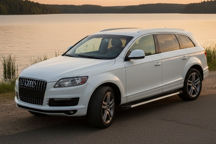 Audi Q7 2005–2015 Bočné prahy Maya V1 (2 ks, hliník) Image