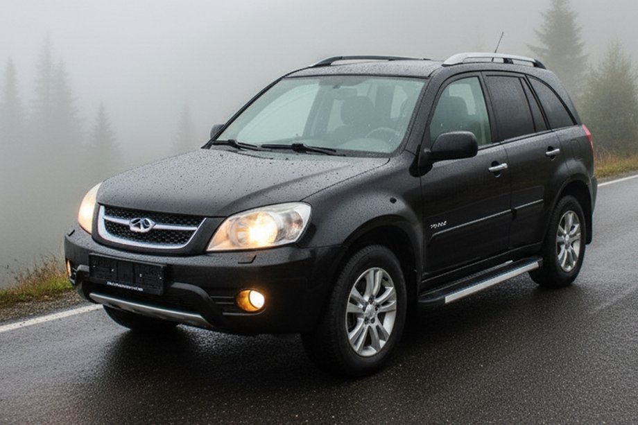Chery Tiggo 3 2005– Bočné prahy Maya V1 (2 ks, hliník) Image