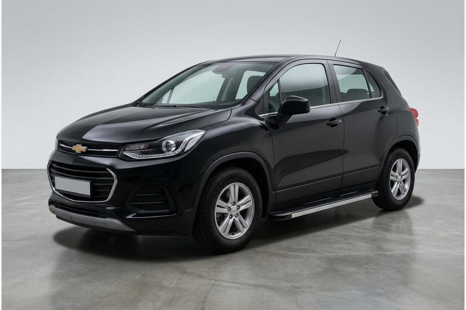 Chevrolet Trax 2012–2023 Bočné prahy Maya V1 (2 ks, hliník) Image