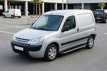 Citroen Berlingo 1996–2008 Bočné prahy Maya V1 (2 ks, hliník) fotografia 1