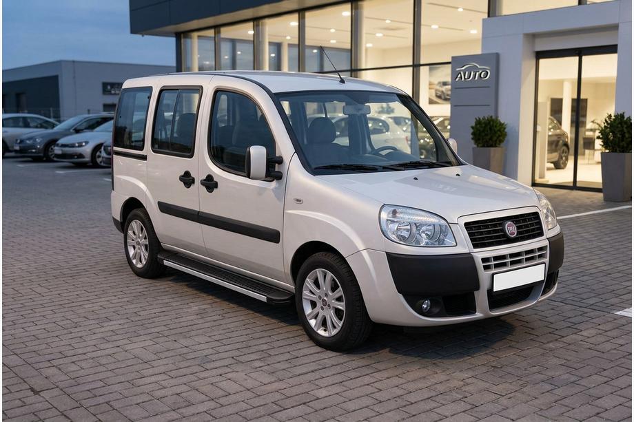 Fiat Doblo I 2005–2010 Bočné nášľapy Maya (2 ks, hliník) Image